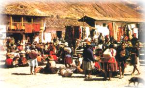 Cuscol - il mercato di Pisac